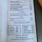 Menu La Ferme Medina Marrakech December 2023 281910-135100